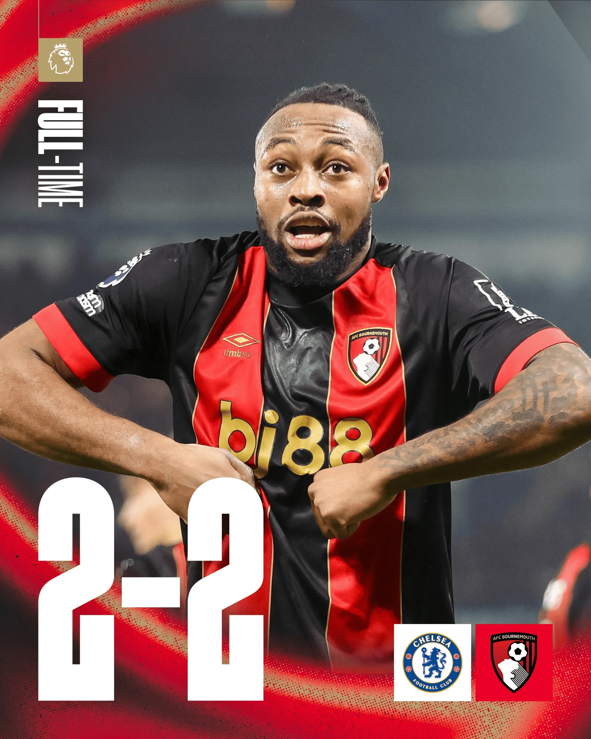 关于伯恩茅斯憾负对手，球队状态有所下滑的信息